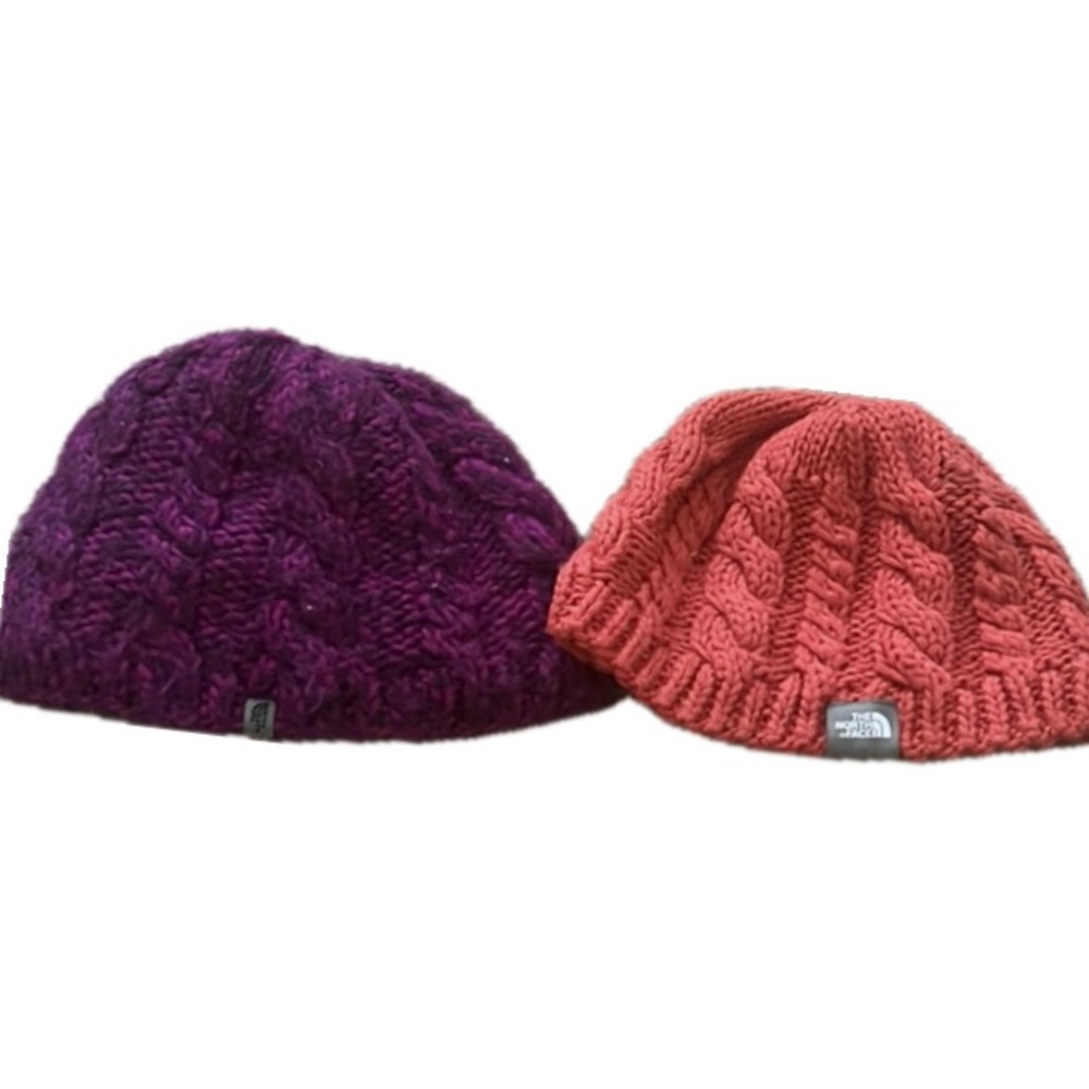 COPY - The North Face Knit Beanie Purple Hat One Size